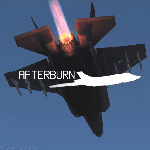 Afterburn: Military Flight Simulator  Roblox game thumbnail