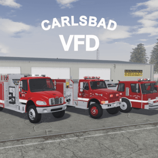 Carlsbad Volunteer Fire Department Roblox game thumbnail