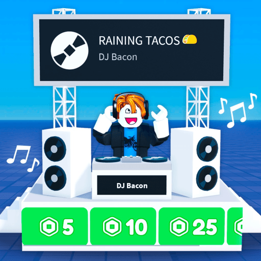 Play My Song 💿 Roblox game stats