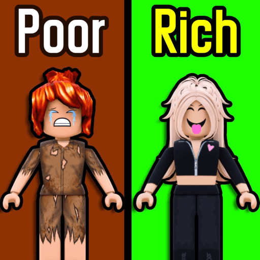 💎 Rich or Poor Roblox game thumbnail