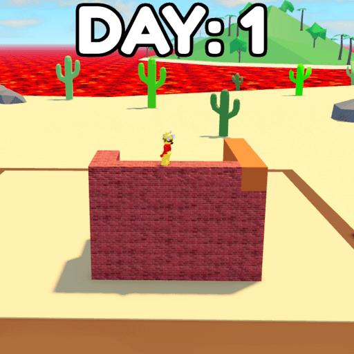 Build To Survive The Lava With Friends Roblox game stats
