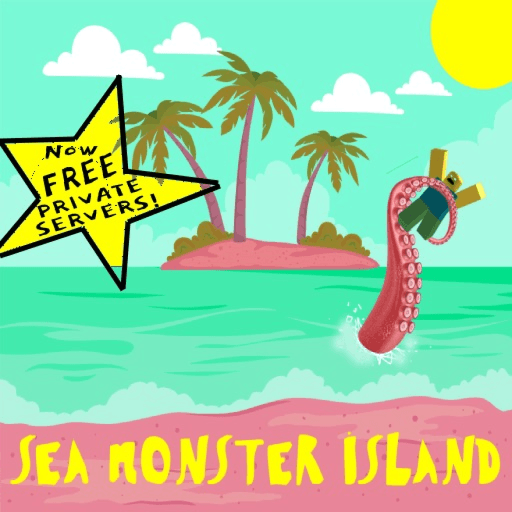 Sea Monster Island Roblox gameplay screenshot
