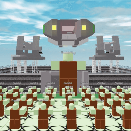 Zombies vs Base Roblox game thumbnail