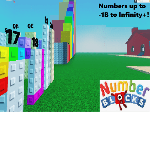(v0.45) Numberblocks -1Billion-NEVERENDING BIG 3D Roblox game stats