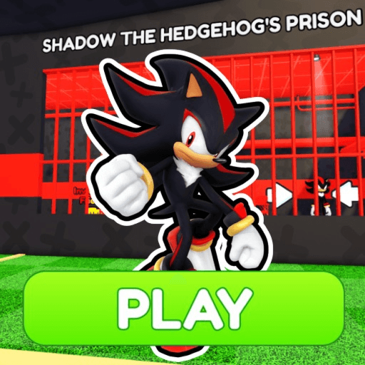 SHADOW THE HEDGEHOG'S PRISON RUN! (Obby) Roblox game thumbnail