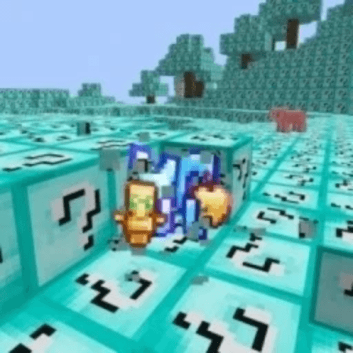 ⛏️ModdedCraft💙 (DIAMOND LUCKY BLOCKS) Roblox game thumbnail