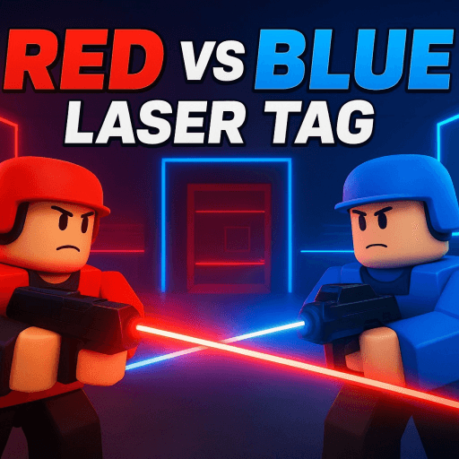 Red vs Blue Lazer Tag (400K VISITS!) Roblox game stats