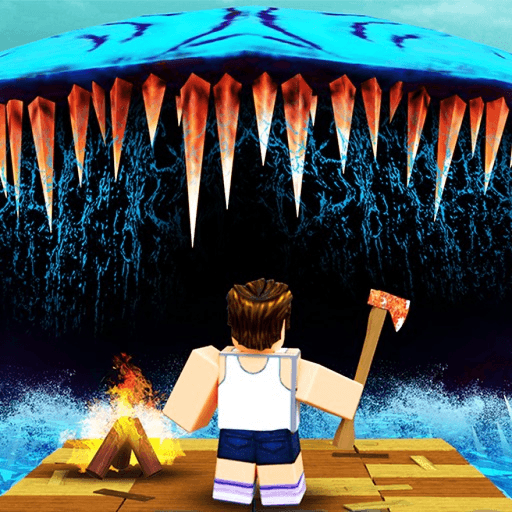 [⛵] 50 Days on a Raft 🌊 Roblox game stats