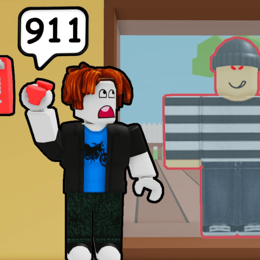 Trap a thief  Roblox game thumbnail