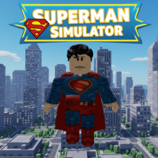 Superman Simulator Roblox game thumbnail