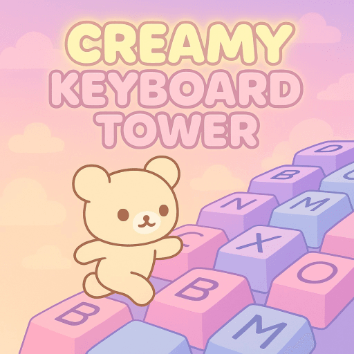 Creamy Keyboard ASMR Tower Roblox game thumbnail