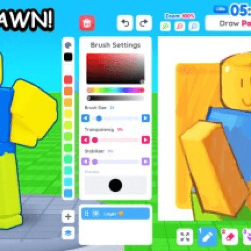 Draw Me! 🎨 Roblox game stats