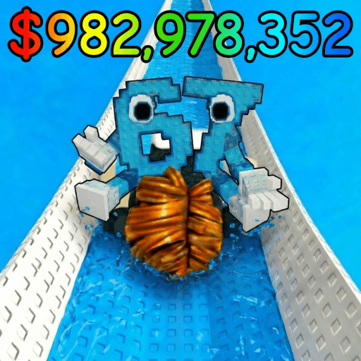 Waterslide To Brainrots! Roblox gameplay screenshot