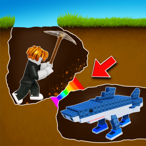 Dig a Brainrot Garden Roblox gameplay screenshot