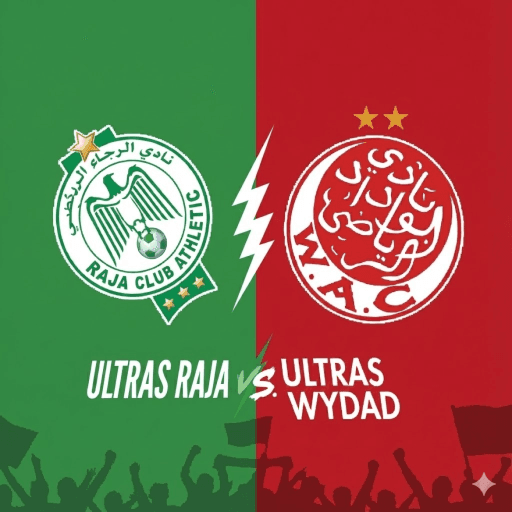 Ultras Raja Vs Wydad 🎙️l Moroccan Derby Roblox game thumbnail