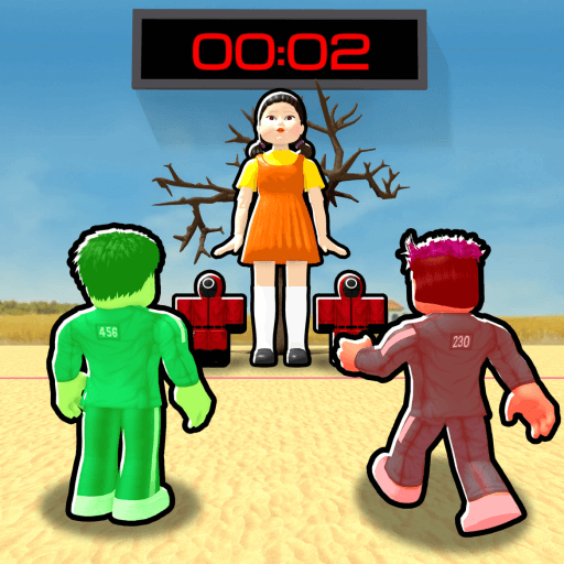 The $1,000,000 Red Light Green Light Roblox gameplay screenshot