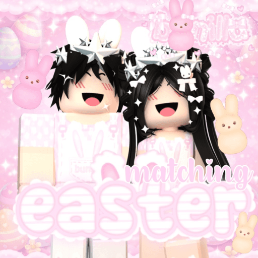 [🐰] Bunilla's Easter Matching outfits 🩷 Roblox gameplay screenshot