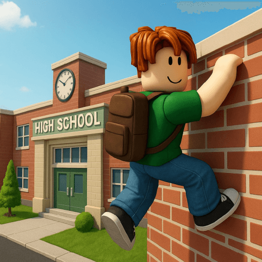 Escape High School OBBY! (NEW!) 🏫 Roblox gameplay screenshot