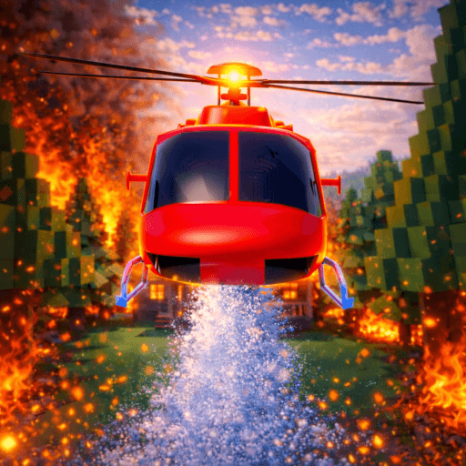 5000 DEGREES (FIREFIGHTING) Roblox gameplay screenshot