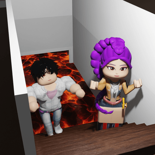 Kpop Demon Hunters Floor Is Lava Roblox gameplay screenshot