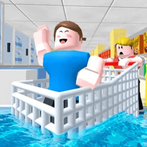 Escape The Underwater Supermarket Obby! Roblox game thumbnail