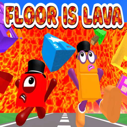Numberblocks FLOOR IS LAVA Roblox game stats