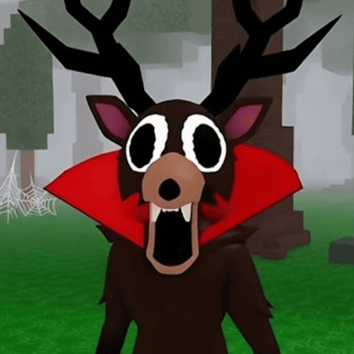 Jump Into 99 Nights Vampire Deer Roblox gameplay screenshot