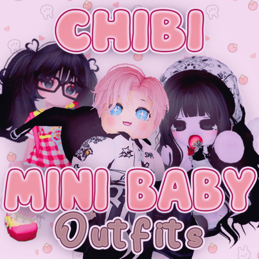 Chibi Mini Baby Outfits Roblox game thumbnail
