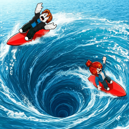 🏄 Surfing and Slide 🌊 Roblox gameplay screenshot