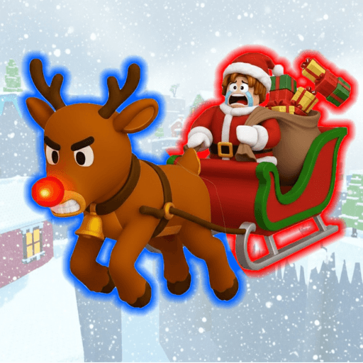 🎁 Santa and Rudolph [2 PLAYER OBBY] Roblox game thumbnail