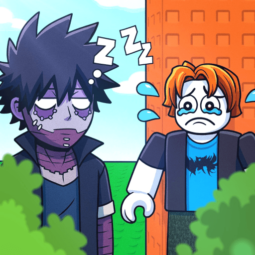 Don't Wake The MHA Villain Roblox game thumbnail