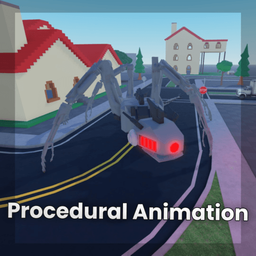 Robot Lizard Procedural Animation Roblox game thumbnail