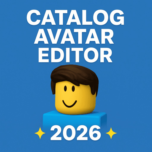 Catalog Avatar Editor ✨ 2026✨ Roblox game stats