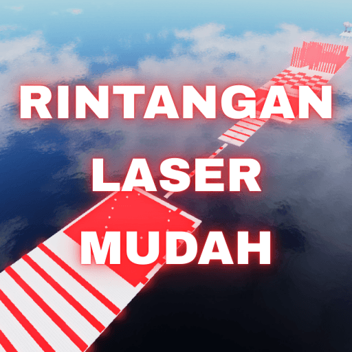 Rintangan Laser Mudah Roblox game thumbnail