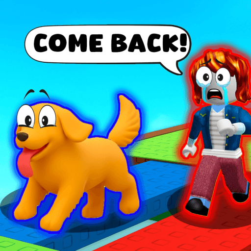 By My Dog! [2 PLAYER OBBY] Roblox game thumbnail