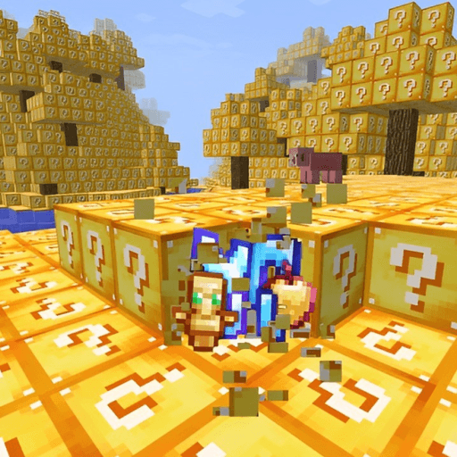 ⛏️ModdedCraft💛 (GOLD LUCKY BLOCKS) Roblox game stats