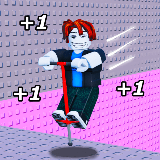 +1 Jump Pogo Tower Roblox game thumbnail