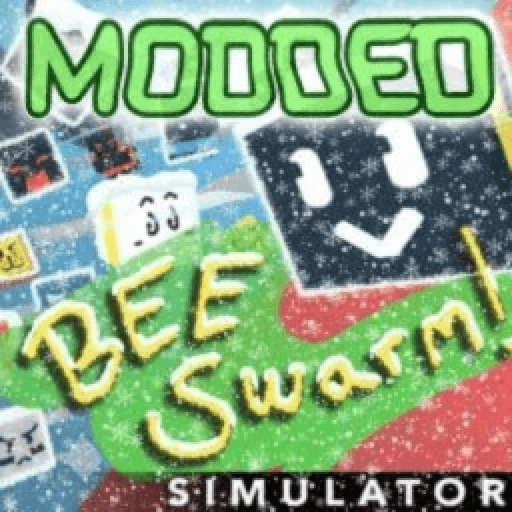Bee swarm simulator 99 modded Roblox gameplay screenshot