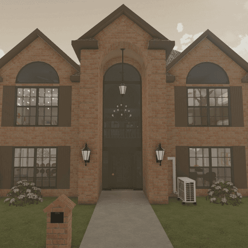 [ใหม่] Modern House With Air conditioners V.10 Roblox game thumbnail
