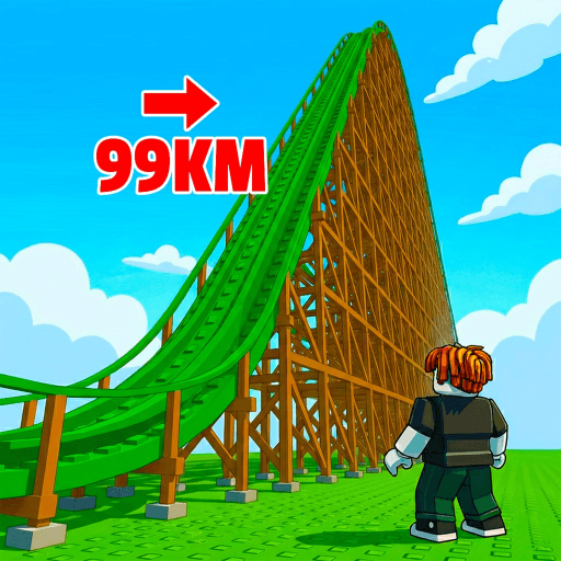 Build to Ride: Coaster Tycoon 🎢 Roblox game thumbnail