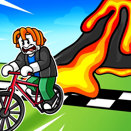 Escape the Lava on Bike Roblox game stats