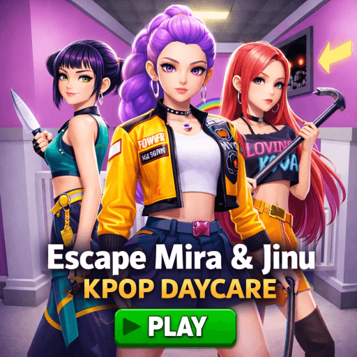 ❤️ESCAPE MIRA & JINU KPOP DAYCARE Roblox gameplay screenshot