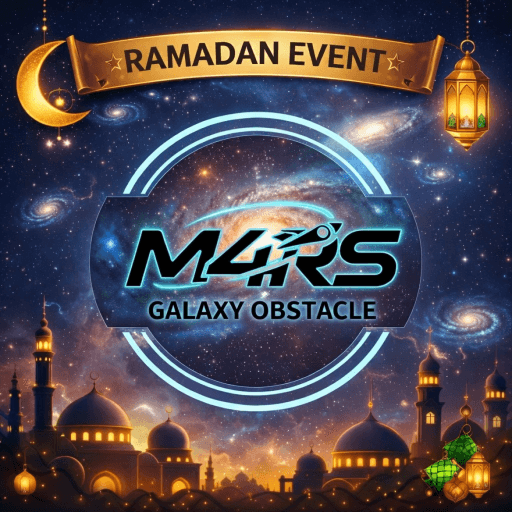 M4RS GALAXY OBSTACLE [ 50 CP ] RAMADHAN EVENT 🌙 Roblox game stats