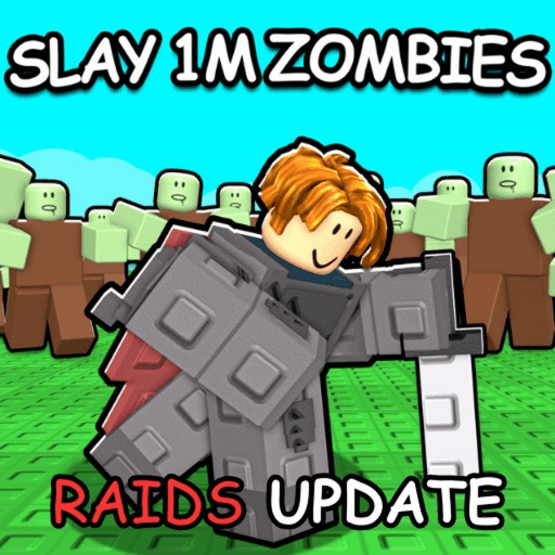 [🛡️RAIDS] Slay 1 Million Zombies! ⚔️ Roblox gameplay screenshot