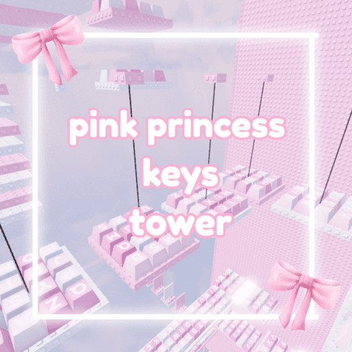 Pink Princess Asmr Keys Tower! 👑 Roblox game stats