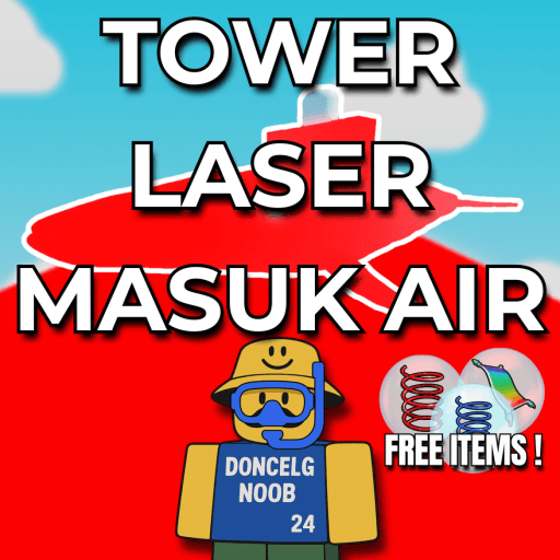 [UPD BOSS] Tower Laser Masuk Air Roblox game stats