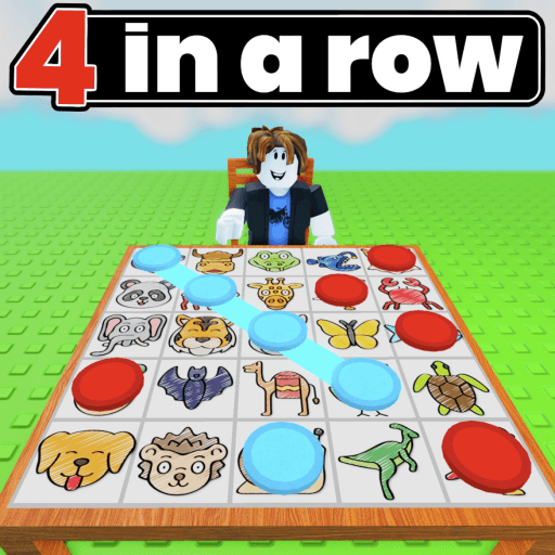 Four in a row Roblox game thumbnail