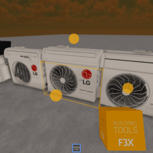 Тестирование кондиционеров LG Roblox gameplay screenshot