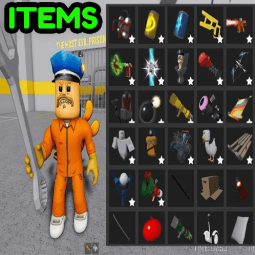 [WITH ITEMS!] POLICE BOY ESCAPE PRISON! Roblox game stats