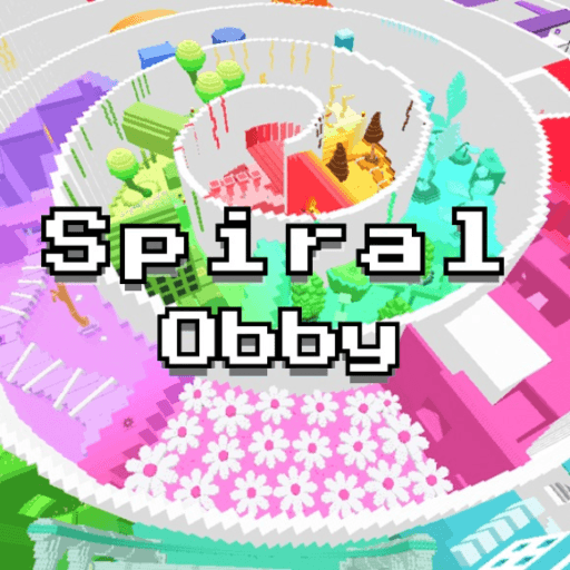 Easy Spiral Obby ! Roblox game stats